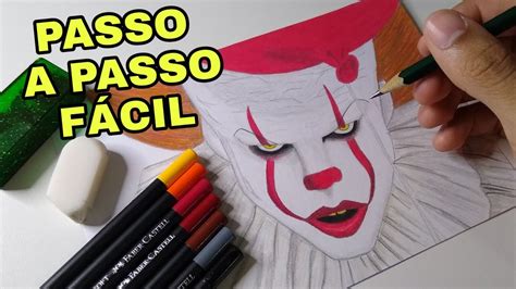 It A Coisa Desenho Fácil - Como desenhar It a Coisa (Pennywise) Fácil | Vídeo-Aula - YouTube