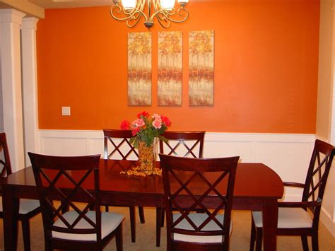 Orange Accent Wall Living Room | Beautiful Cock Love