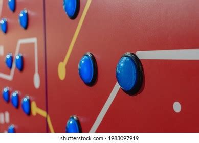 Front View Push Button Game Machine Stock Photo 1983097919 | Shutterstock