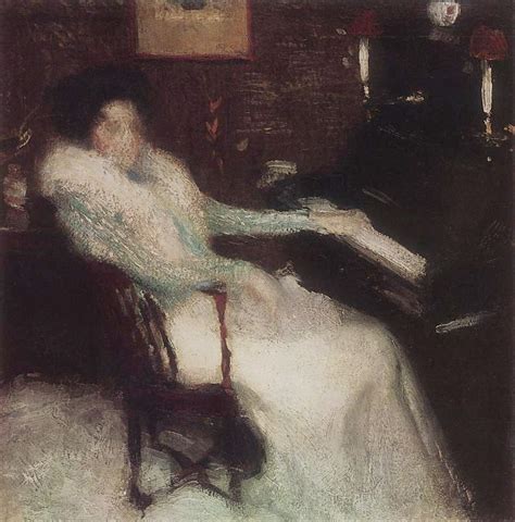 Игорь Грабарь - Дама у пианино + | Post impressionists, Russian ...