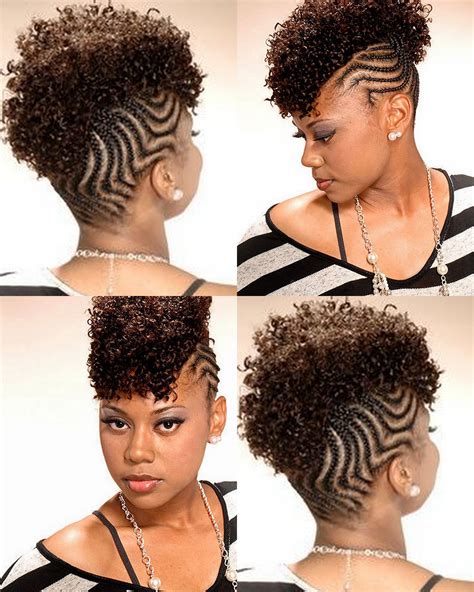 Mohawk Hairstyles For Black Women With Natural Hair