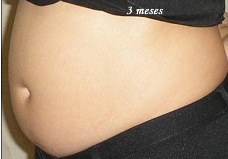 Tamanho Da Barriga Com 3 Meses - 3 meses e olha o tamanho da barriga.