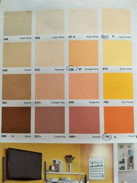 warna cat ftalit coklat