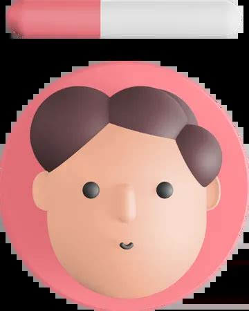 Curly hair avatar 3D Illustration download in PNG, OBJ or Blend format