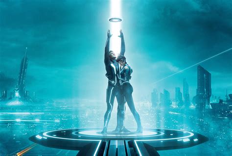 Sam and Quorra from Disney’s Tron: Legacy Desktop Wallpaper