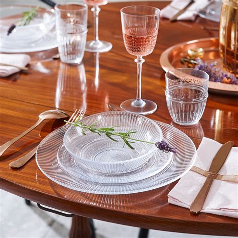 Luminarc Glass Dinner Plates at Billie Barker blog