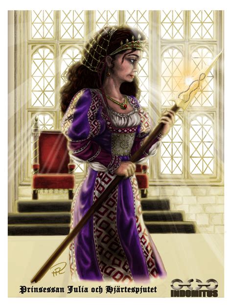 Prinsessan Julia och Hjärtespjutet Princess and the Heart Spear color