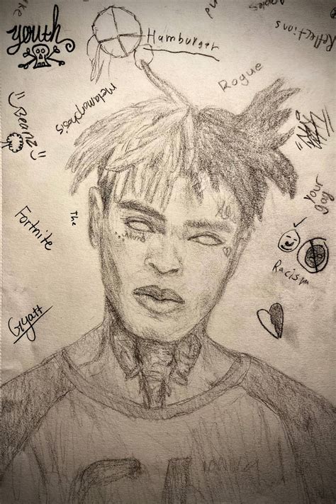 XXXTENTACION by CreationGeek87 on DeviantArt