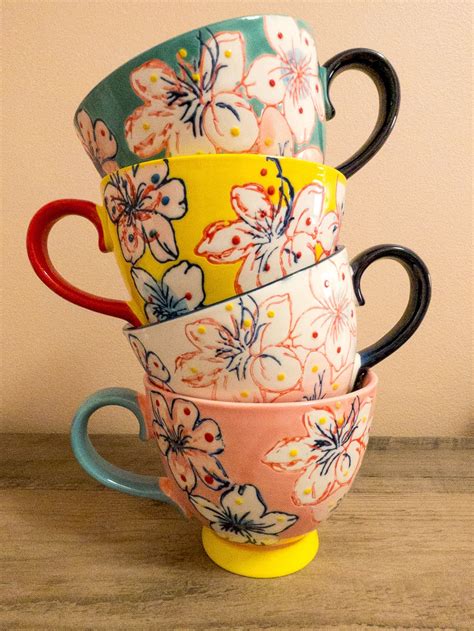 Enjoy your tea drinking experience by adding a pop of color with these ...