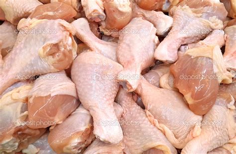 Fresh raw chicken legs — Stock Photo © bennyartist #36511819