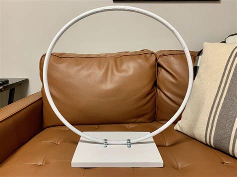 hula hoop photo stand  clever sisters hoola hoop diy decor hula
