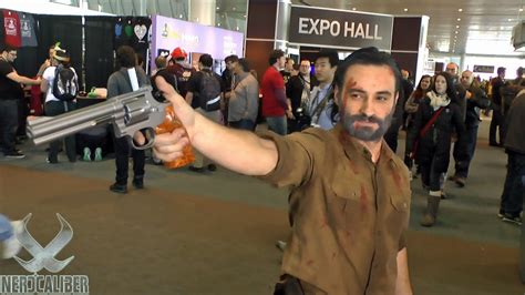 RICK GRIMES! Walking Dead Cosplay - YouTube