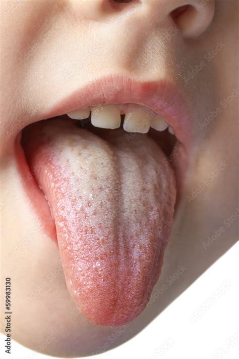 tongue kids stock photo adobe stock