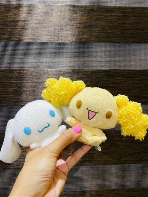 Cinnamoroll and Chiffon mini plushies (collectibles) on Carousell