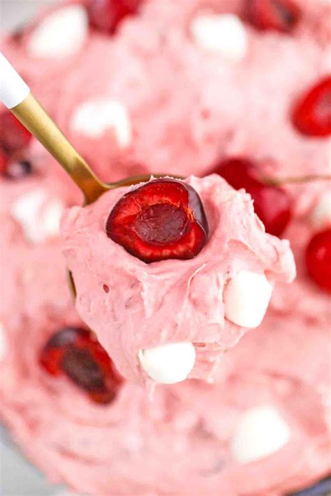 Cherry Cheesecake Fluff Recipe - Sweet and Savory Meals