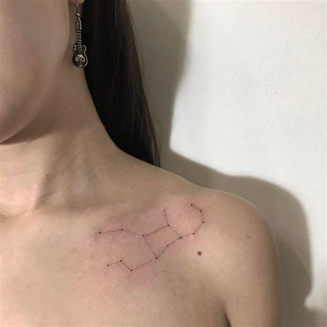 Virgo Constellation Tattoos