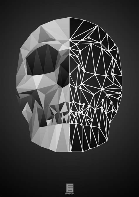 Skull Low Poly by floridelsalamat on DeviantArt