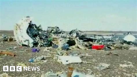 sinai plane crash russian aircraft broke   mid air bbc news