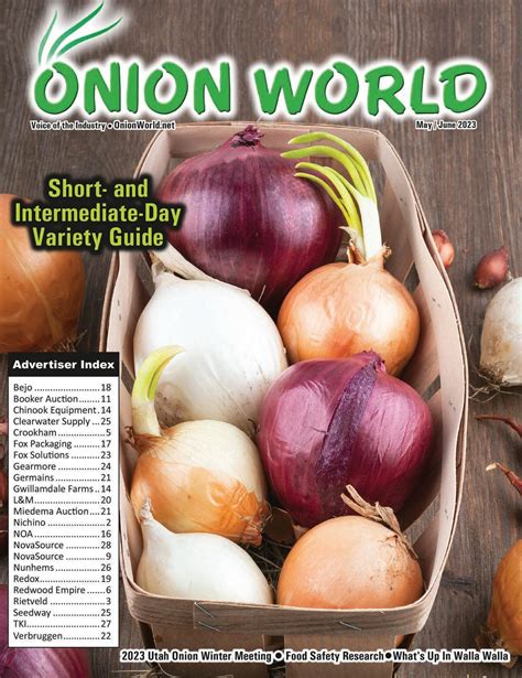 Onion World May/June 2023 by Columbia Media Group - Issuu