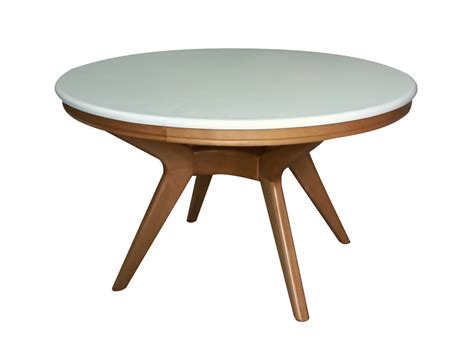 Кръгла Разтегателна Маса Mike 1 AMO 10 - Трапезни маси FURNISH BG