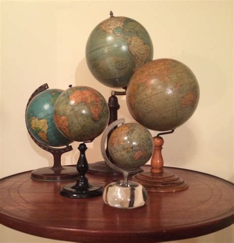 Collecting Antique Globes | Vintage globe, Globe art, Globe