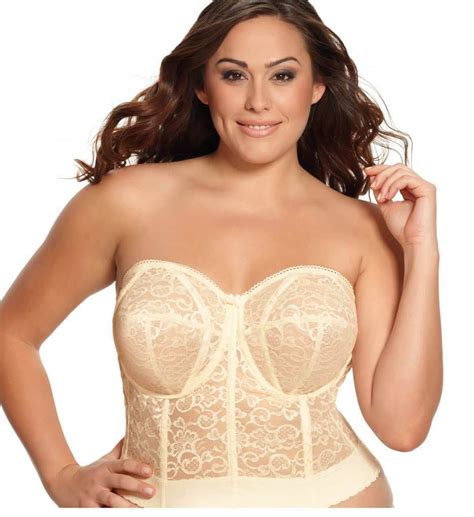 best strapless bra for plus size bride - Eartha Renfro