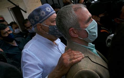 mehbooba mufti freed   months gg