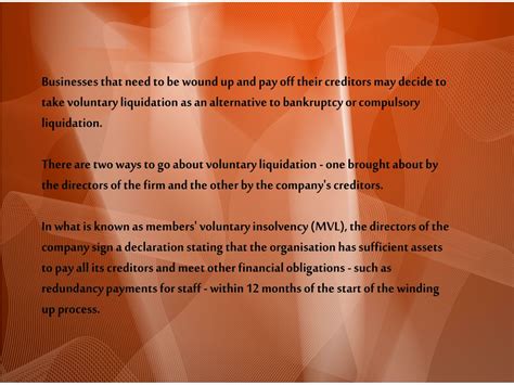 PPT - How Does Voluntary Liquidation Work PowerPoint Presentation, free