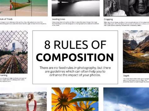 Photography. 8 Rules of Composition. | Teaching Resources
