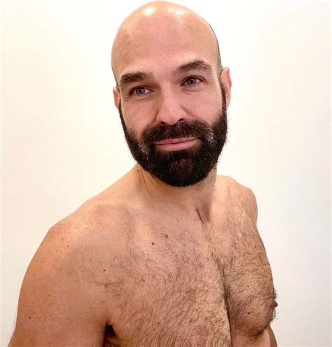 Pin on Hairy chested men in 2024 | Hairy muscle men, Bald men with ...