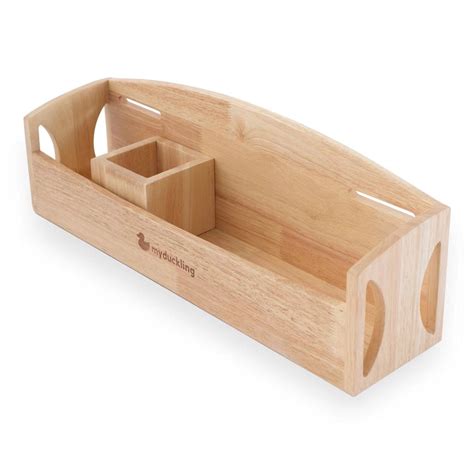 kaya solid wood side shelf large