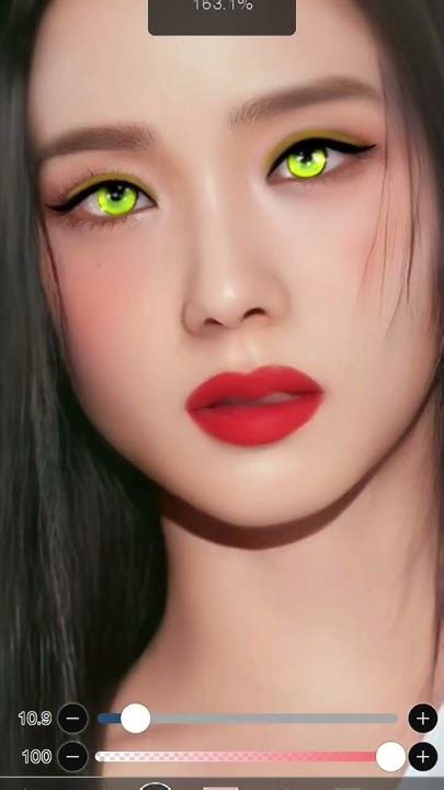 Blackpink Jisso makeup edit| ibis paint # jisso # blackpink - YouTube