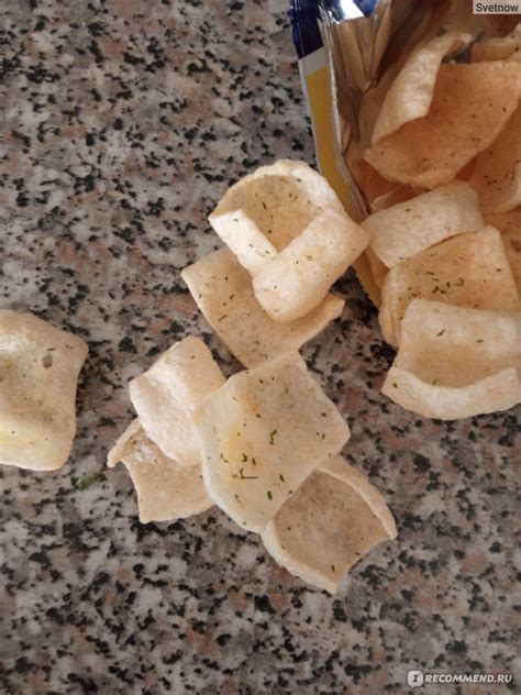 Чипсы картофельные РУССКАРТ Русская Картошка Сметана и Укроп ...