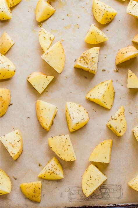 perfectly roasted yukon gold potatoes  natural nurturer