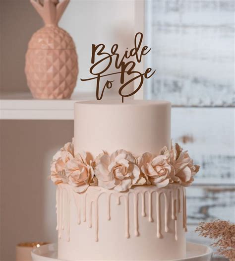 Bride to be cake topper – Artofit