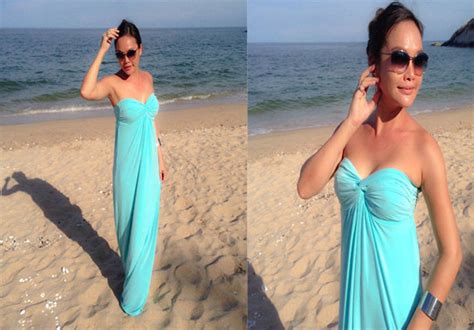 Blue Green Dress Turquoise Dressstrapless Dresslong - Etsy