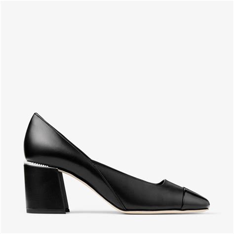 Jenson 65 | Black Patent and Nappa Leather Pumps | JIMMY CHOO AU