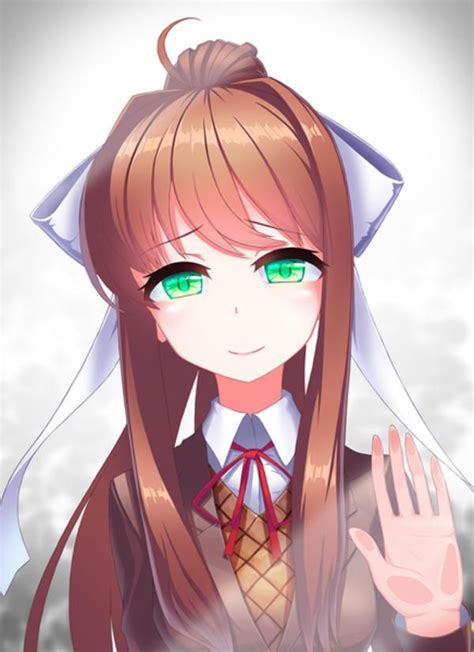 monika misses  doki doki literature club literature club anime