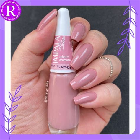 Esmaltes Rosa Da Moda - Esmalte Impala Afeto A Cor Da Sua Moda Cremoso 7,5ml - Rosa Claro ...