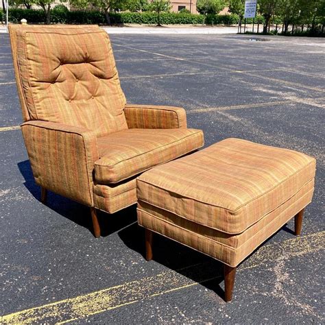 Reclining Lounge Chair with Ottoman - +Ottoman - Sweet Modern, Akron, OH