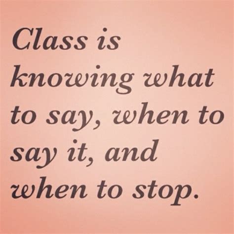 Quotes About Being A Lady With Class. QuotesGram