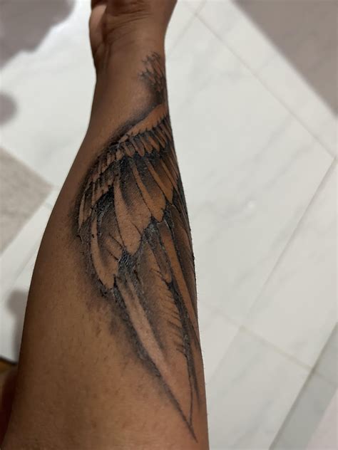 I feel like the ink is coming out of my tattoo. Can anyone tell me ...