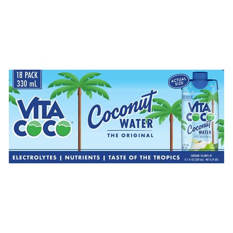 Vita Coco Coconut Water, 18 ct./330 ml. | BJ's Wholesale Club