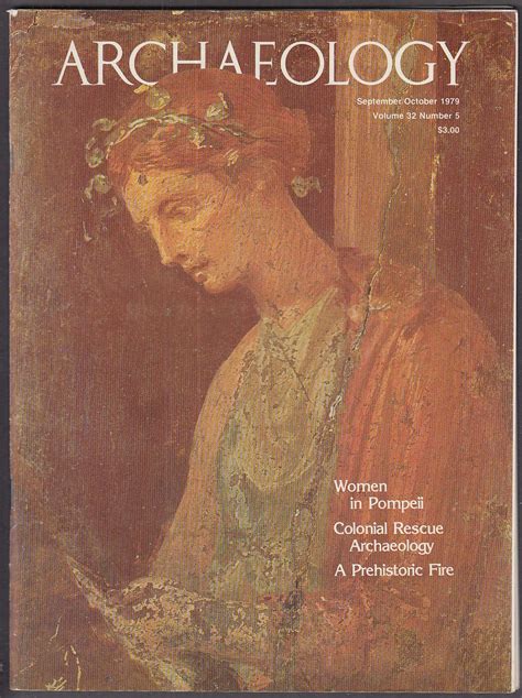 ARCHAEOLOGY Pompeii Jamestown Virginia Metallurgy in Costa Rica ++ 9-10 ...