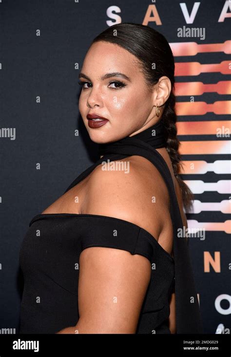 Ionna Price attends Rihanna's Savage X Fenty Show Vol. 3 premiere at The Glasshouse on Wednesday ...