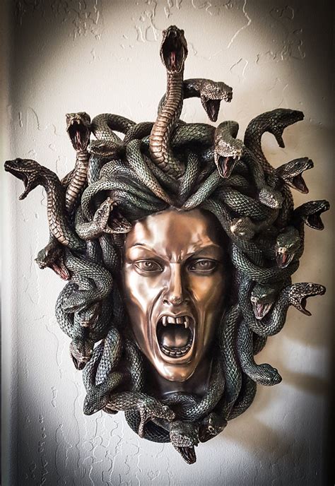 Head of Medusa – www.thewitchesmoon.com | Medusa tattoo, Medusa art