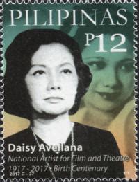 Daisy_Avellana Philippines Stamps