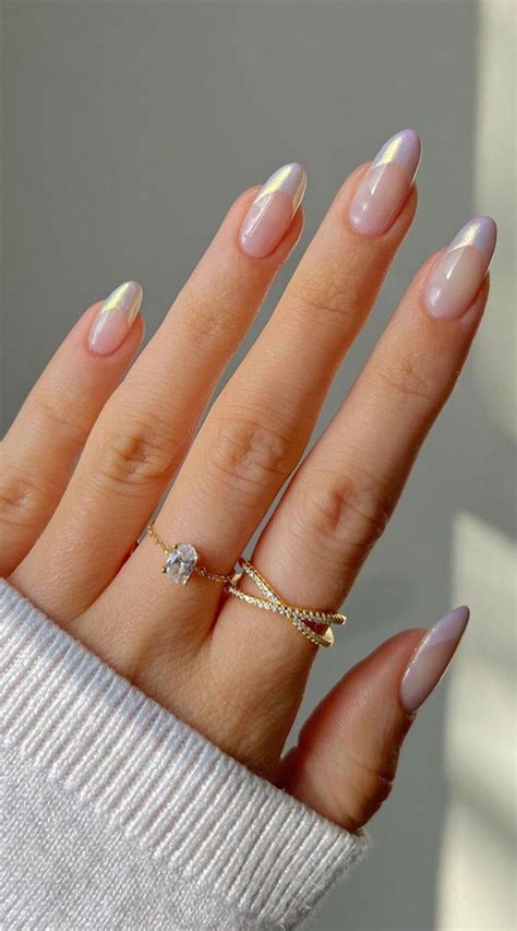 Best 13+ french tip chrome nails you must try this year