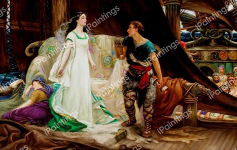 Tristan and Isolde Painting by Herbert Draper Reproduction | iPaintings.com