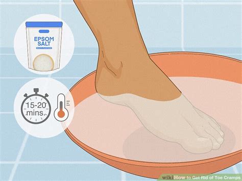 how to get rid of toe cramps